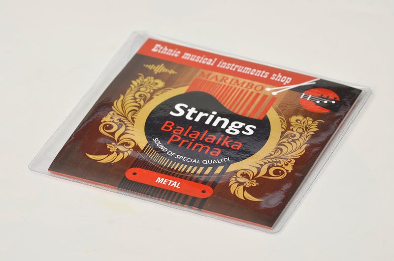 Marimbo Prima Balalaika 3 String Set - Steel Strings for Russian Balalaika - Image 2